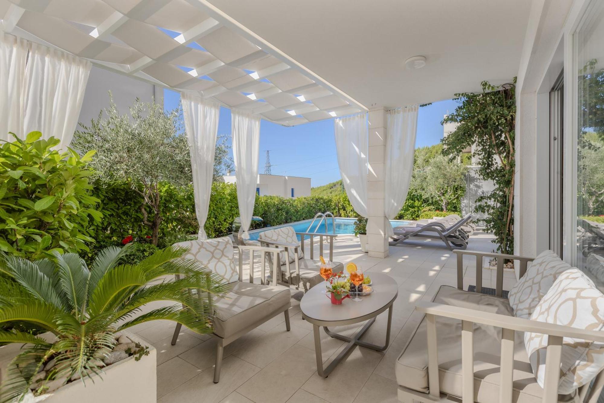Villa Luka Макарска Екстериор снимка