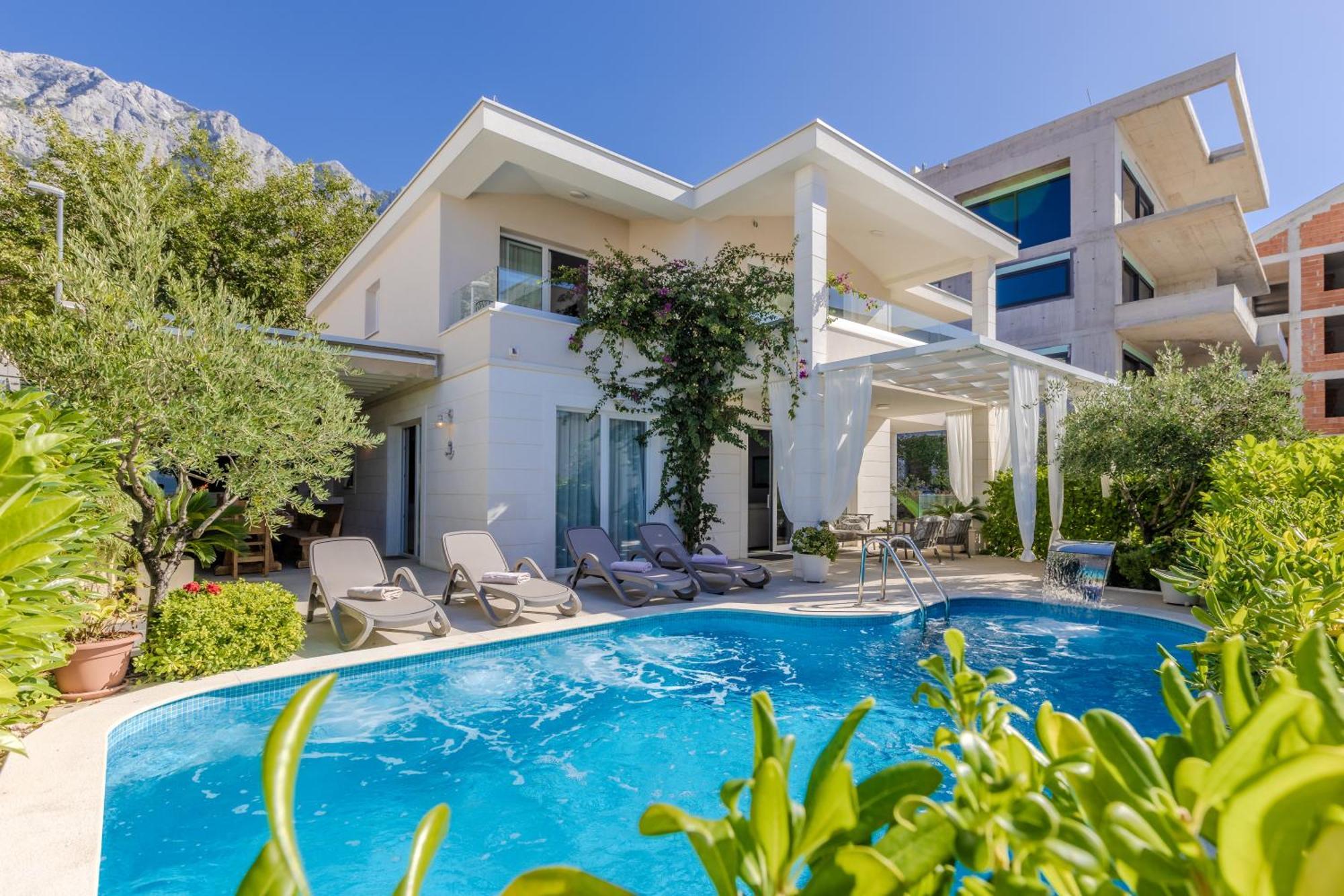Villa Luka Макарска Екстериор снимка