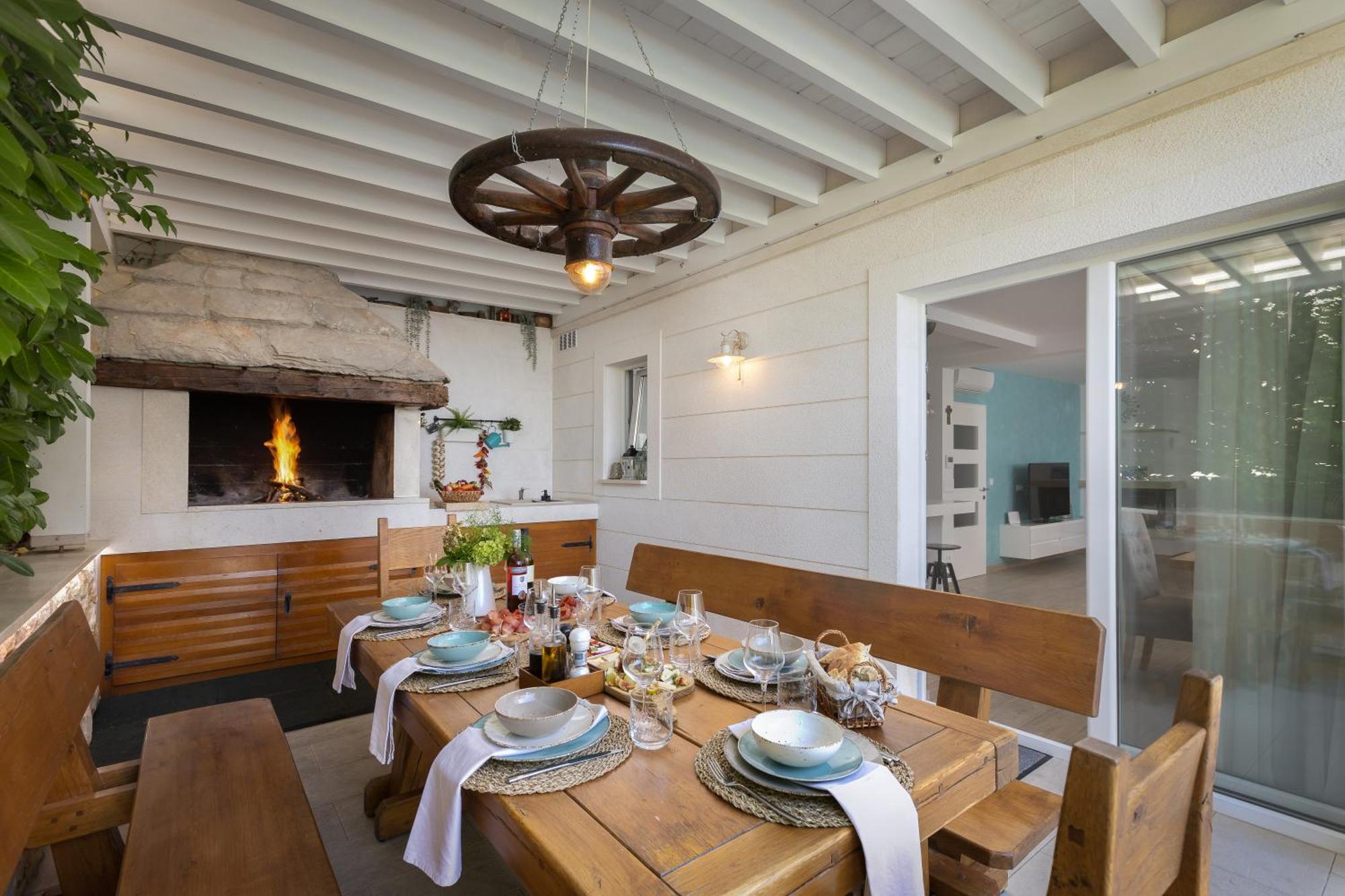 Villa Luka Макарска Екстериор снимка